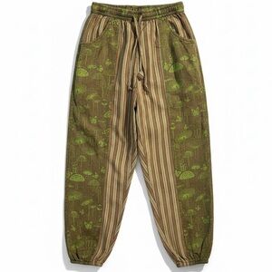 Siddhartha Made in Nepal 100% Cotton Harem Lantern Pants Small Hippie Festival